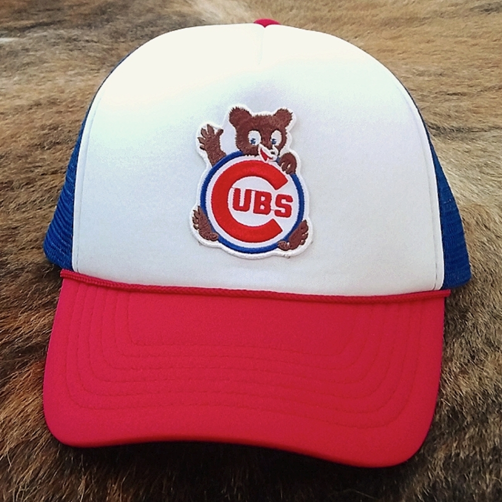 Custom Chicago Cubs Trucker Hat